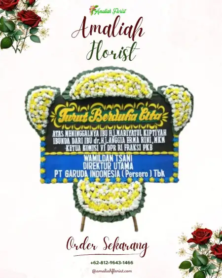 Papan Bunga Duka Hotel Wedding Jakarta